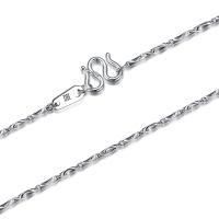 Ryual 铂金项链 Pt950女士项链 白金实心元宝项链 铂金锁骨链计价款送女友老婆