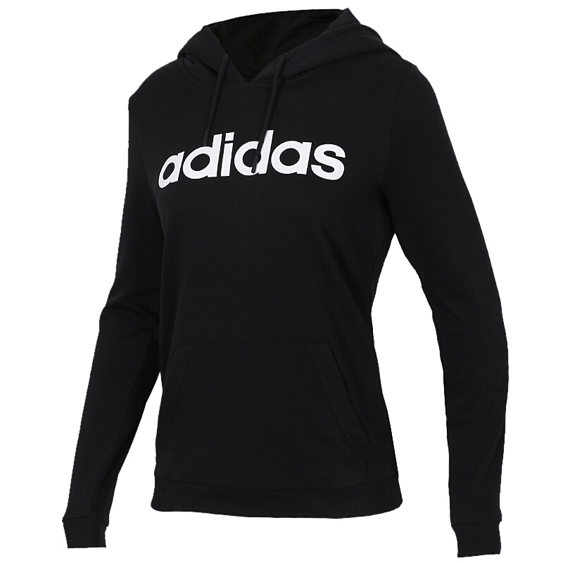 阿迪达斯女装春秋季新款运动服休闲旅行透气舒适保暖卫衣套头衫DW7955 C