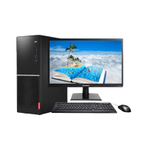 联想(Lenovo)扬天M2200N 19.5英寸屏 商用家用台式电脑(英特尔® 赛扬®G4900 4GB 500GB 集显 无光驱 Win10 )商务办公 性能稳健
