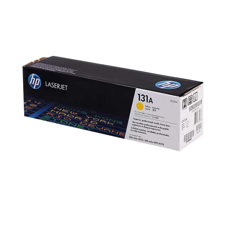 惠普(HP) CF212A硒鼓 131A (适用LaserJet M251n/M276fn/M276fnw) 黄色