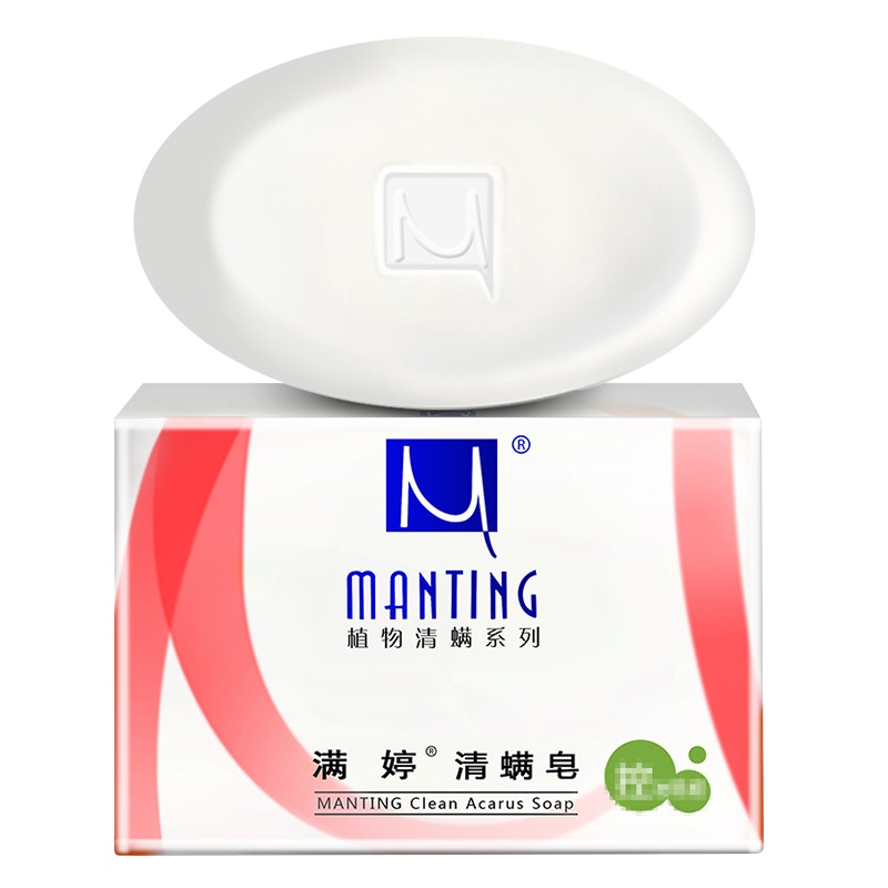 满婷(MANTING) 清螨皂控油100g深层清洁香皂除螨皂沐浴皂