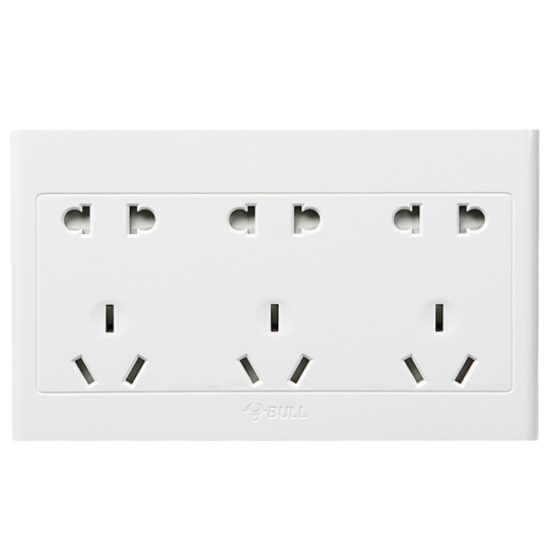 公牛(BULL) 明装开关插座 G09系列 15孔插座面板 G09Z623 (单位:件)