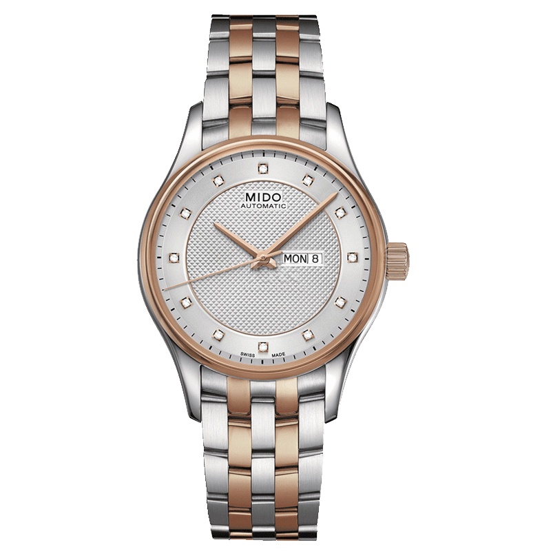 【全新】美度布鲁纳系列机械女表M001.230.22.036.91