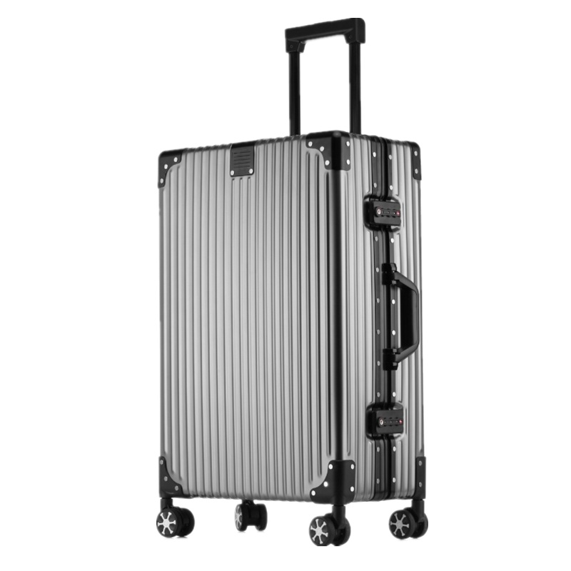 菱格三宅世家(MVO MVO LGSZSJ)全铝镁合金拉杆箱男24万向轮女行李箱20寸商务旅行箱硬29