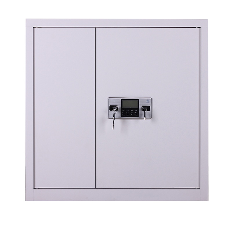振奥 钢制电子保密柜密码档案柜资料办公柜保密文件铁皮柜 单节灰白色电子密码锁