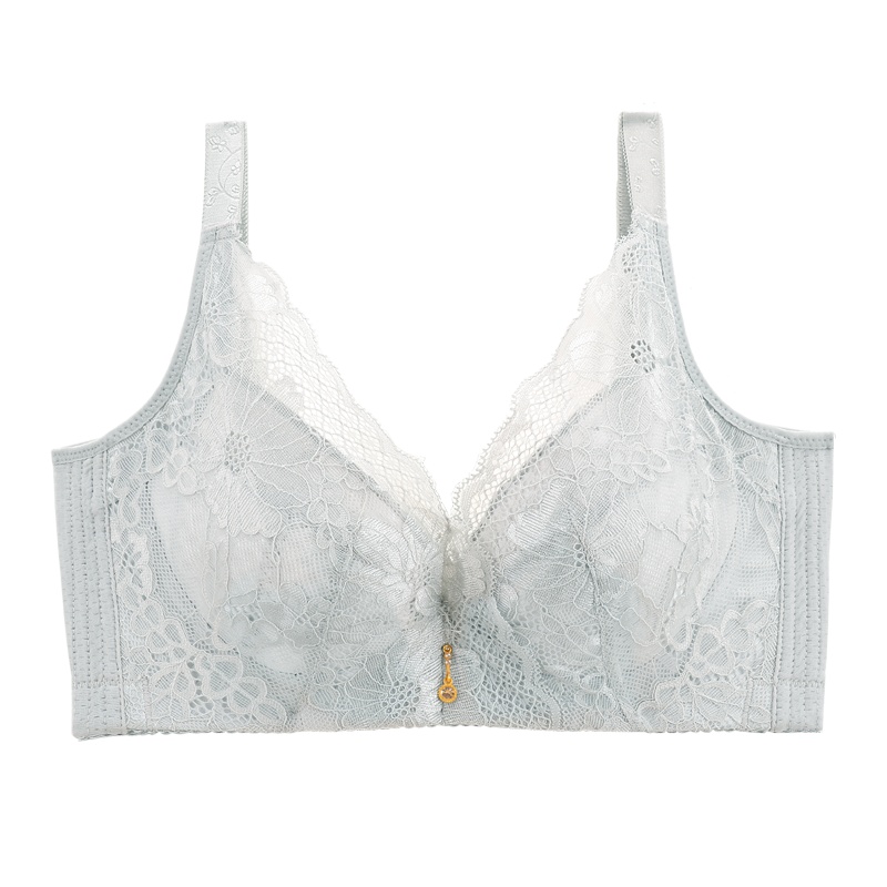 南极人NanJiren女薄款文胸罩无钢圈大码大胸显小聚拢调整型收副乳防下垂T5005