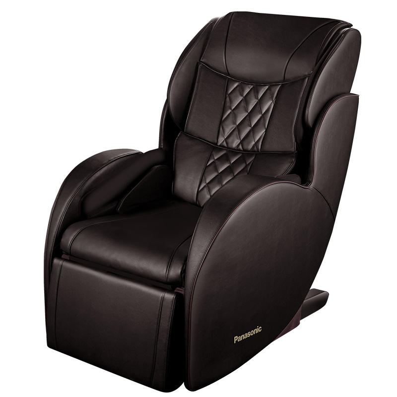 松下（Panasonic）按摩椅EP-MAC8- T茶色家用全身气囊包裹电动多功能腰肩颈揉捏3D机械手温感按摩沙发椅