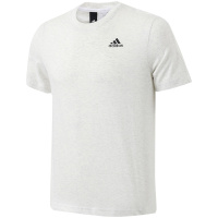 adidas阿迪达斯男装短袖T恤运动服B47356 XS 白色