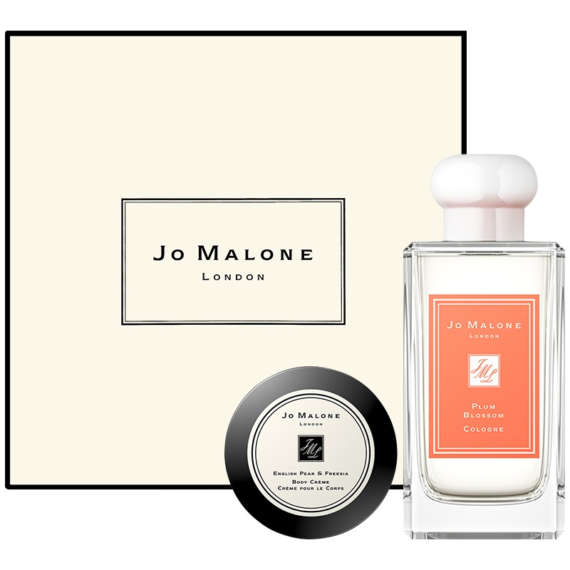 祖马龙(Jo Malone)梅花香型香水100ml+ 英国梨与小苍兰润肤乳霜15ml 香氛礼盒