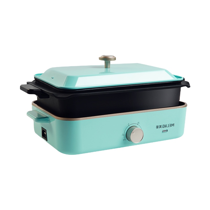 美菱(MEILING)家用多功能电烧烤盘 MT-M34C 自由烹饪 可刷可烤