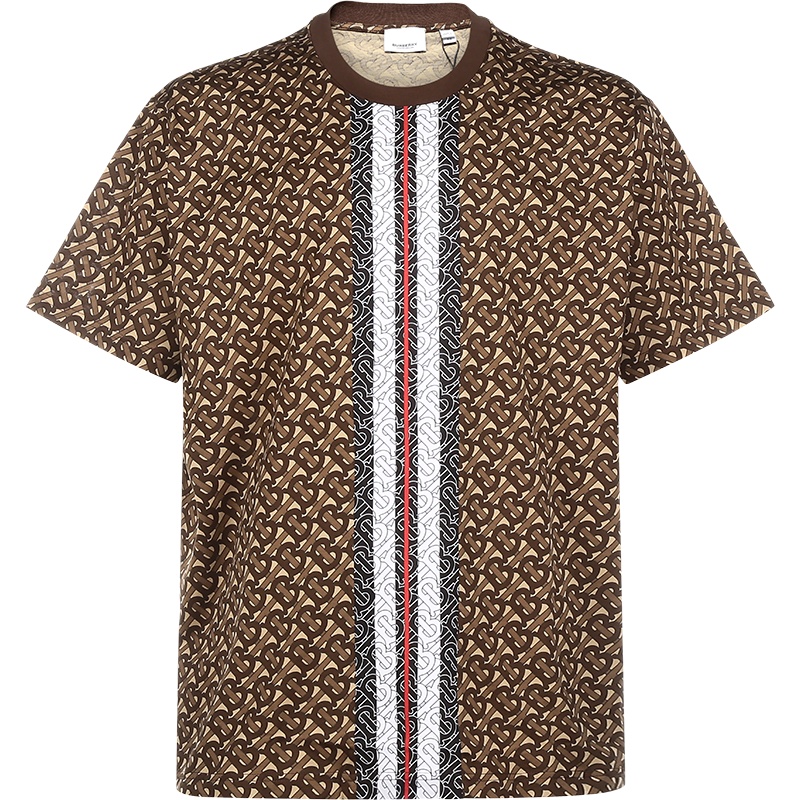 BURBERRY 博柏利 男款 棉质圆领短袖T恤 80182391