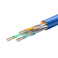 绿联(Ugreen) 六类千兆网线 CAT6类8芯屏蔽双绞网线纯铜线芯箱线 工程家装光纤网络布线