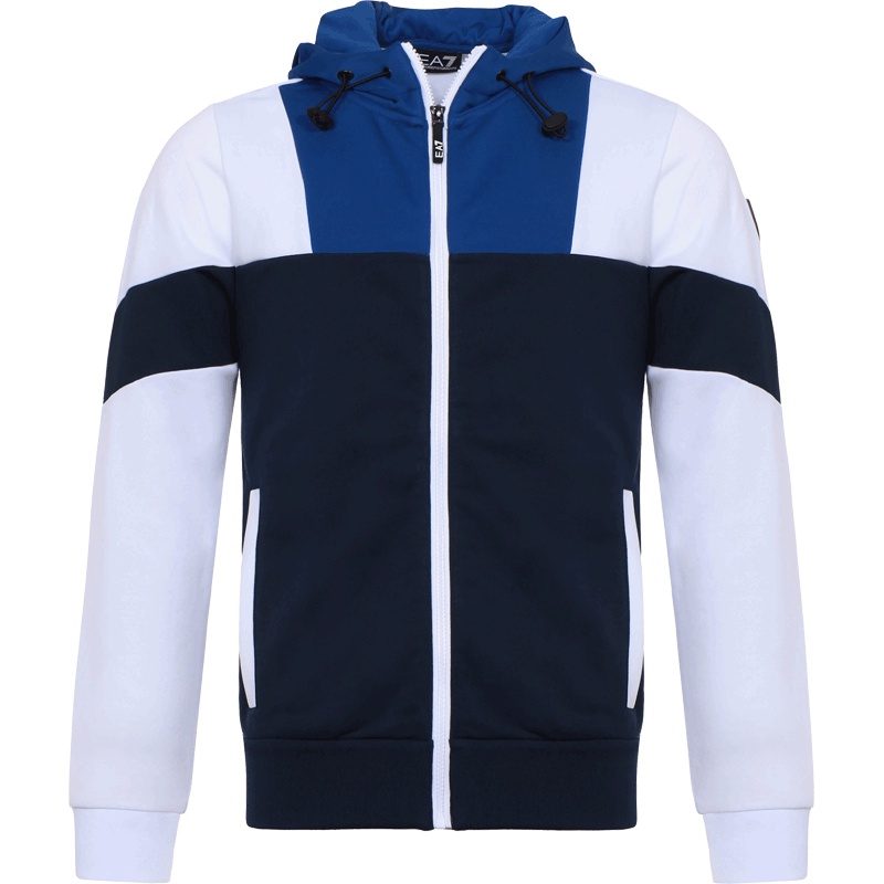 EMPORIO ARMANI 阿玛尼 男士聚酯纤维连帽运动衫 3GPM65 PJV3Z