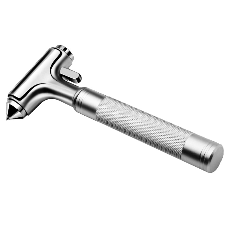 汽车安全锤破窗器多功能逃生锤铝合金破窗神器钨钢头车载逃生带割刀安全锤