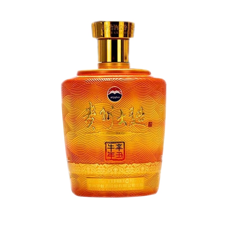 贵州大曲 53°生肖牛年 2.5L 牛年生肖纪念酒 收藏纪念酒 2.5L*1坛 酱香型白酒