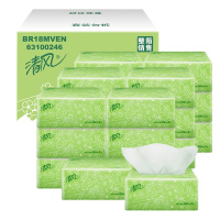清风 Breeze 袋装面巾纸双层_ BR38AE 200抽/包3包/提
