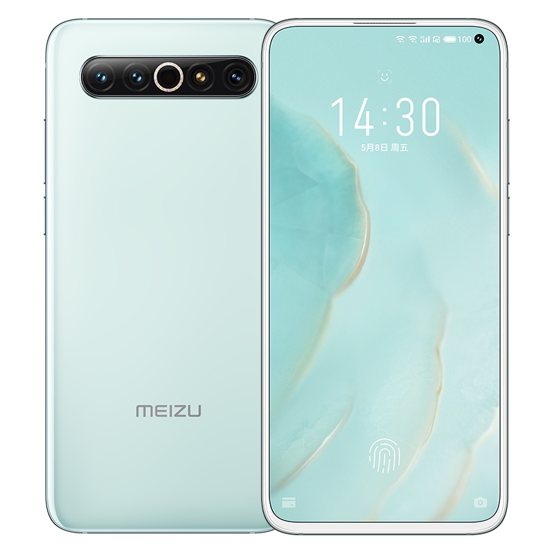 魅族(MEIZU)17 Pro 5G新品旗舰手机 12GB+256GB 月白天青 骁龙865 旗舰5G手机 30W快充 90Hz屏幕 双卡双待 游戏智能手机