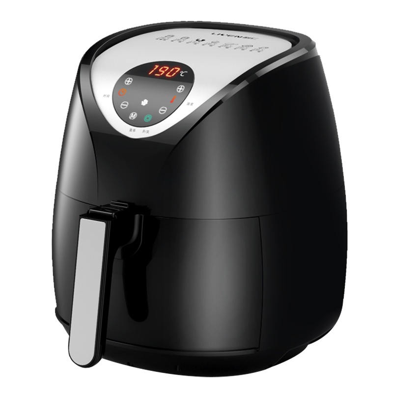 利仁(Liven)KZ-D3400 空气炸锅家用多功能无油煎炸无烟大容量双锅热空气循环不粘烤架易清洗自动断电