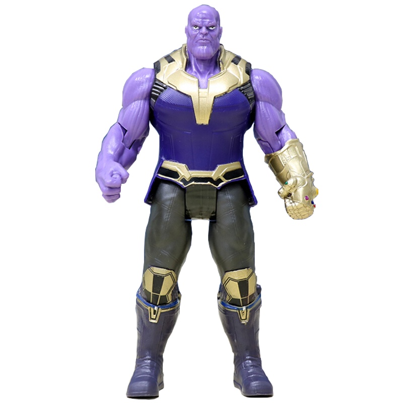 中动玩具 190302 7寸灭霸漫威手办复仇者联盟关节可动手办玩具支架款