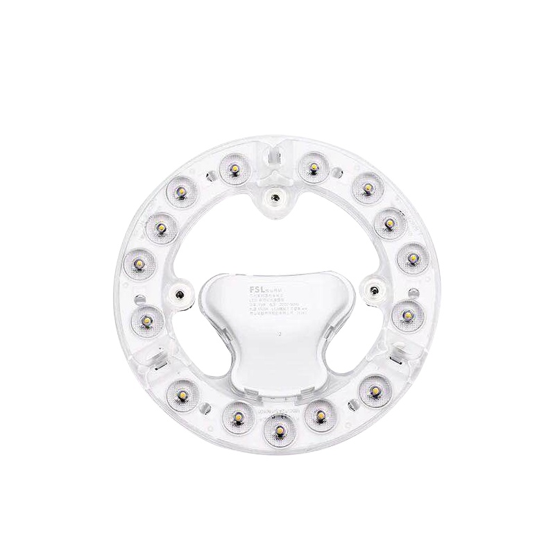 FSL佛山照明LED改造灯板节能灯管替换吸顶灯贴片灯珠圆形灯盘1-45WLED光源改造模组冷光(5000K以上)