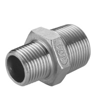 企购优品 镀锌可锻铸铁异径外接头（衬塑）DN40mm*25mm 10个起售