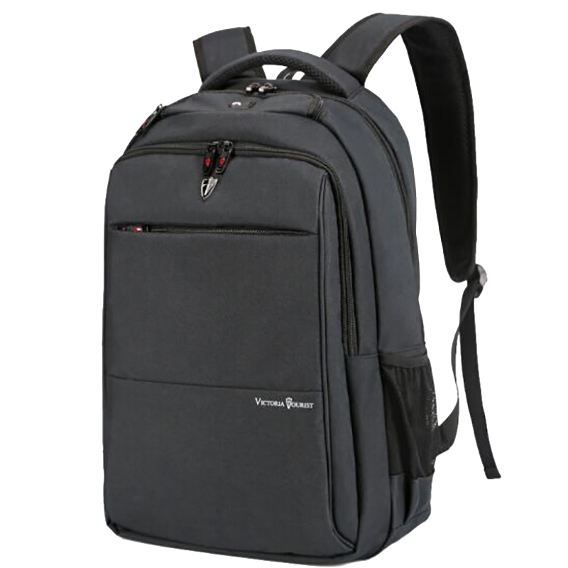 维多利亚旅行者(VICTORIATOURIST)双肩包电脑数码包15.6英寸 男女商务防水双肩背包V9006黑色