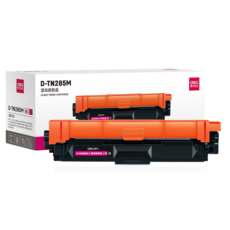 得力（deli）D-TN285M激光碳粉盒 硒鼓(品红) G