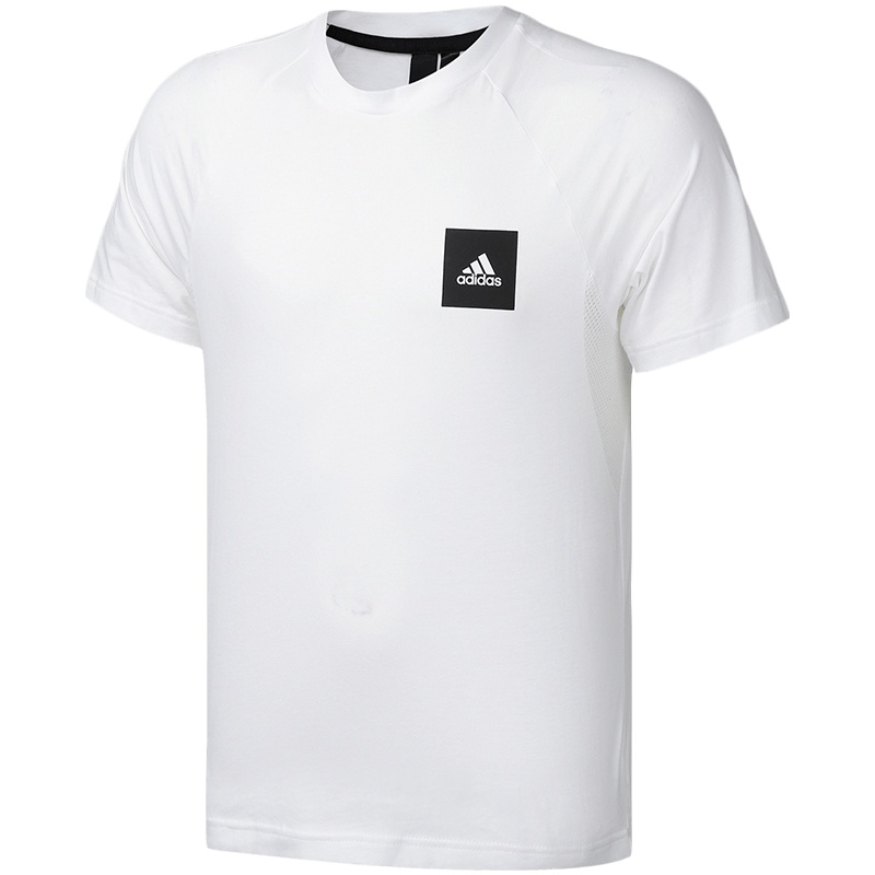 阿迪达斯男服短袖T恤跑步训练休闲运动服FI4029