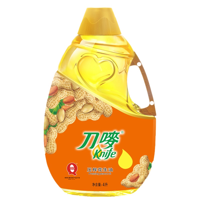 刀唛(knife) 花生油 食用油 4L