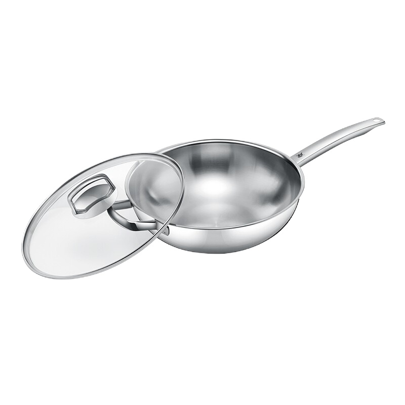 WMF德国福腾宝中华炒锅炽能系列32cm 配玻璃盖