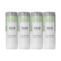 名创优品(miniso) 抽绳式垃圾袋厨房家用手提式加厚抽绳式4卷/共120只