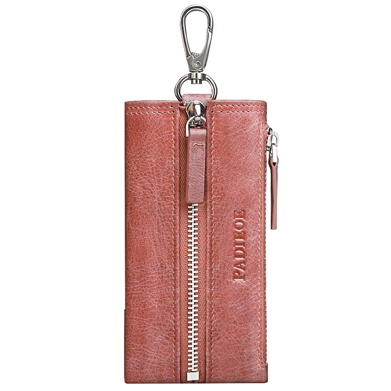 【顺丰配送】钥匙包女式钥匙包钥匙零钱包女钥匙包小巧可爱车钥匙包女士高档腰式包女卡包二合一QB160712FH