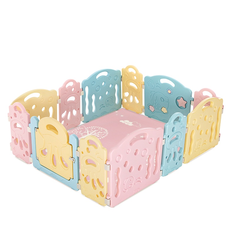 爱音(Aing)儿童游戏围栏宝宝室内户外安全学步防护栏儿童游戏围栏海洋球池游乐场