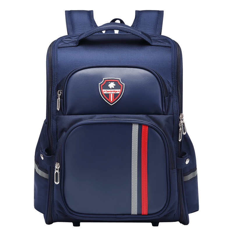 高尔夫GOLF小学生书包高颜值英伦防水书包多功能一体式开合设计双肩背包大容量