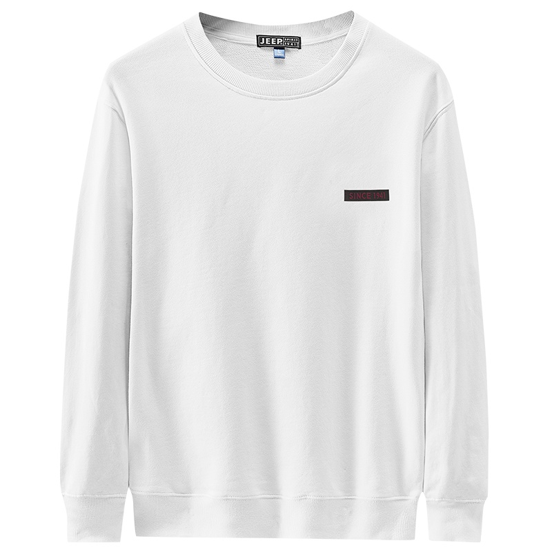 JEEP SPIRIT吉普卫衣男2021秋季新款宽松百搭慵懒风学生印花连帽男士卫衣