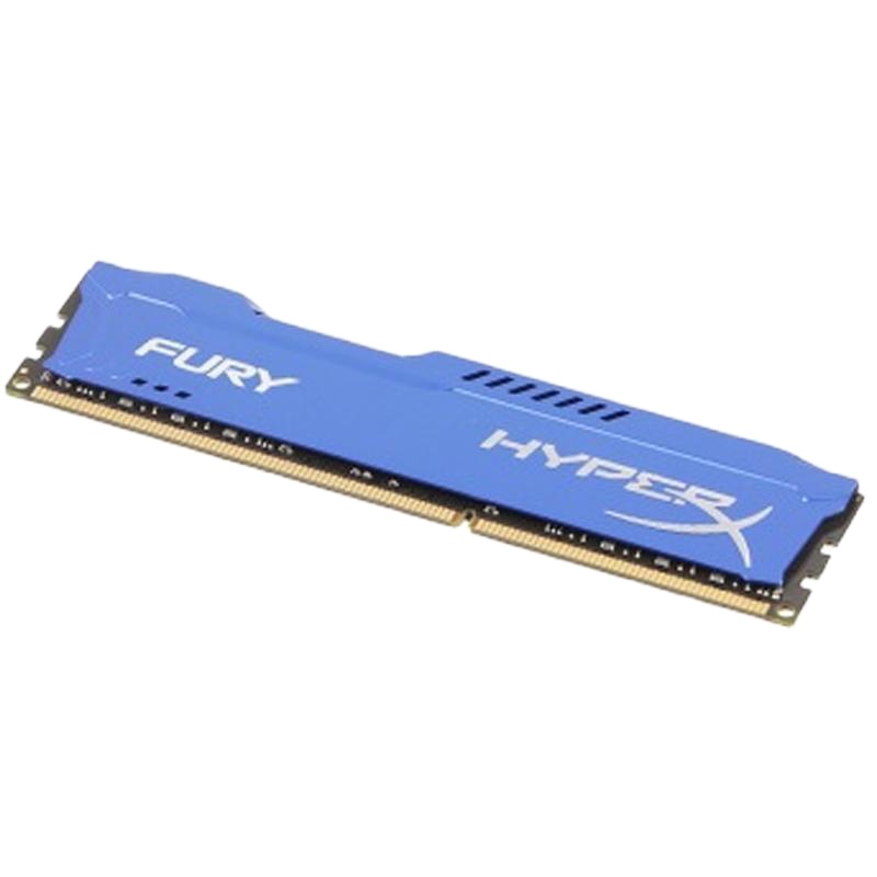 金士顿 骇客神条 Fury系列 DDR3 1866 8GB台式机内存条(HX318C10F/8)蓝色