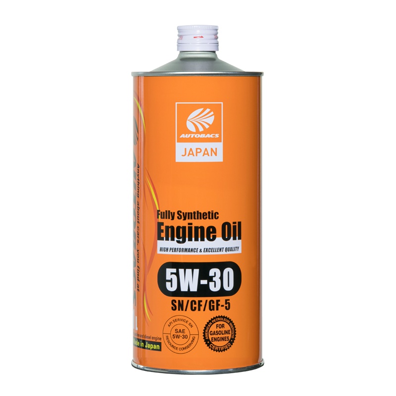 澳德巴克斯(AUTOBACS) 全合成机油 日本原装进口润滑油 SN 全合成5W-30 1升汽车用品
