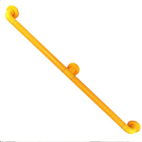 无障碍扶手栏杆楼梯防摔扶手 304加强版-黄 （长度3.5米）