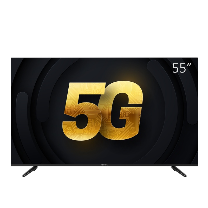 创维 酷开(coocaa) 5G55 55英寸64G高配版 4K超高清 AI语音智慧 护眼全面屏电视