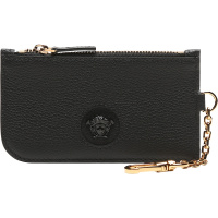 VERSACE 范思哲 女士皮革LA MEDUSA美杜莎板饰卡包卡夹DP3I098 DVIT3T