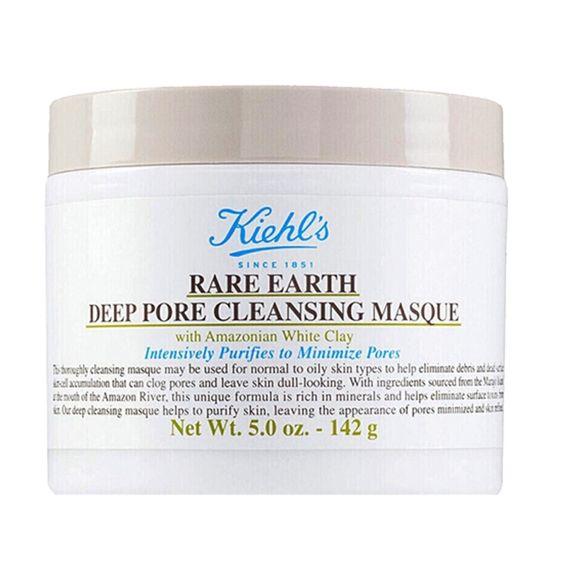 Kiehl’s科颜氏白泥面膜142g/125ml 改善毛孔堵塞粗大 净化毛孔 深层清洁 细腻平滑