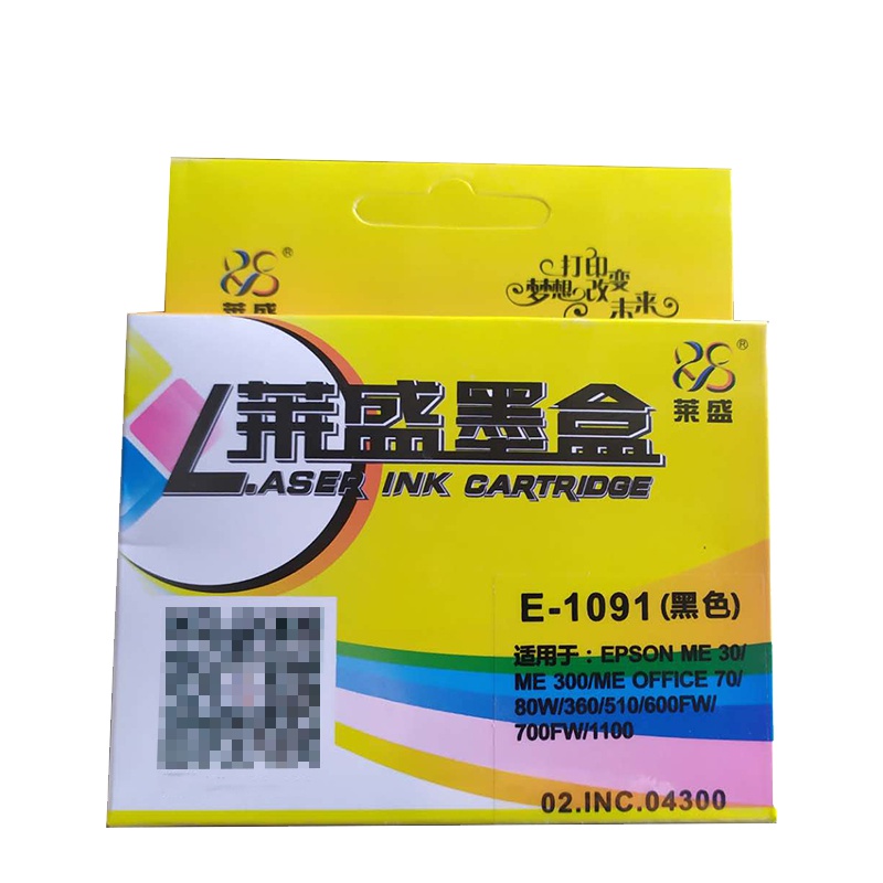 莱盛 1091 墨盒 适用于爱普生1091 黑色