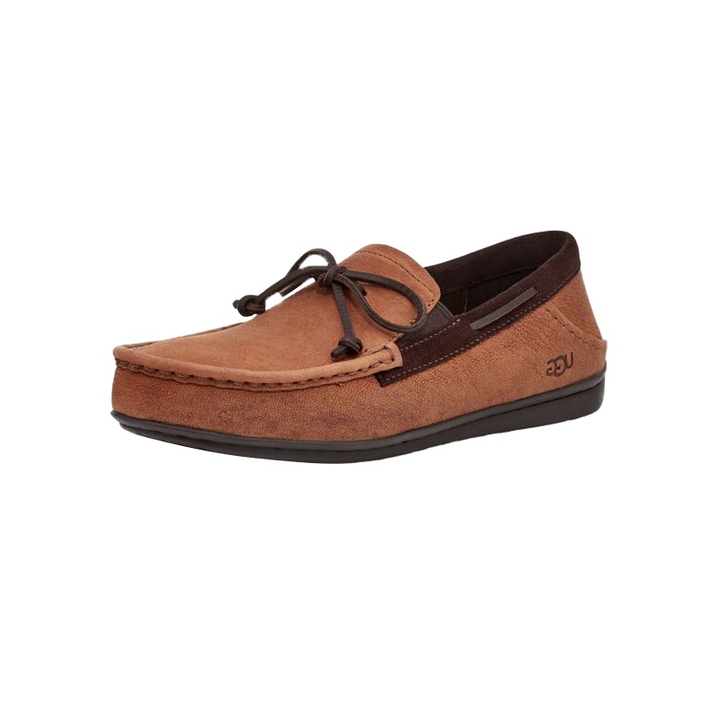 UGG 秋冬新款卡尔森系列男士双鞋垫款商务懒人鞋 1121008