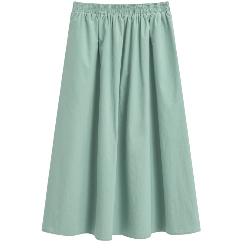 OtherMix蓝天白云初恋裙2021年夏季新款女中长显瘦a字半身裙子潮