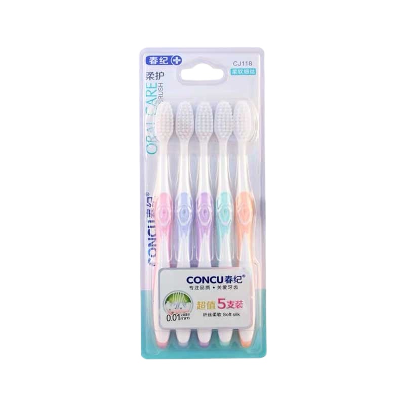 SNWQ春纪柔然细丝牙刷每组5支*4(CJ118)