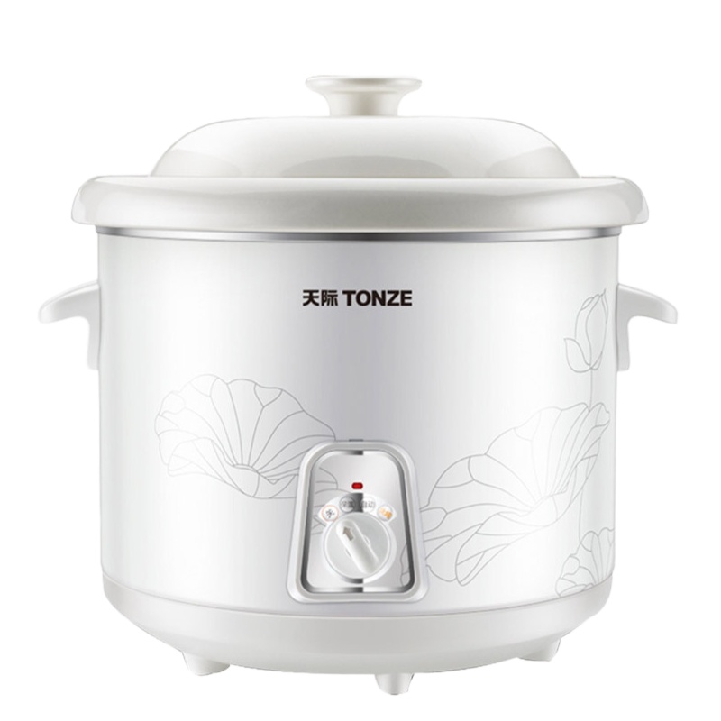 Tonze/天际 DDG-30N电炖锅3L升 煮粥煲汤炖肉陶瓷内胆 白瓷