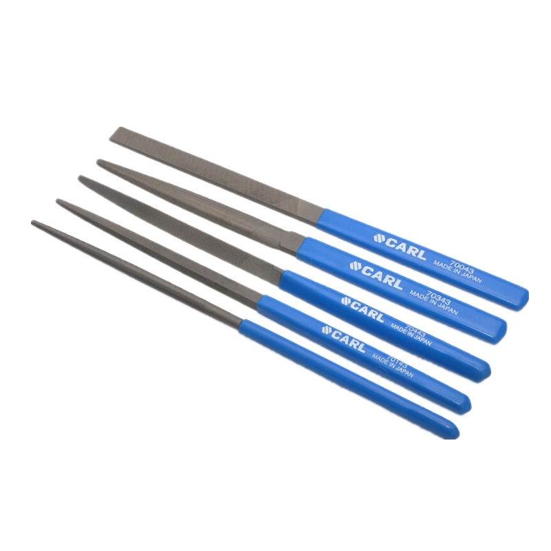 卡尔工具 5件套迷你中齿钳工锉