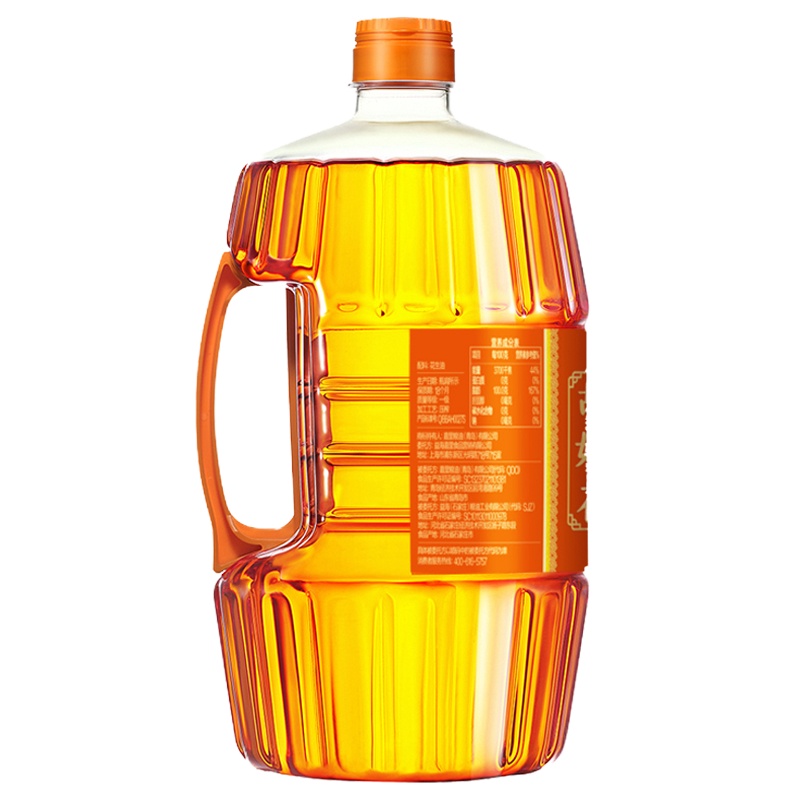 胡姬花 古法花生油 特香食用油1.8L/桶 单桶价格