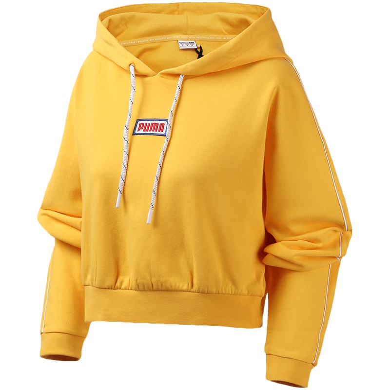PUMA彪马黑标女装Block Hoodie运动服休闲连帽针织卫衣596415