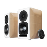 漫步者(EDIFIER)S880电视台式电脑音箱 HiFi2.0多媒体音箱 家用客厅 典雅白